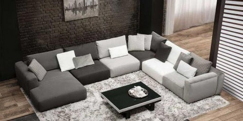 Модульный диван для гостиной – виды и преимущества