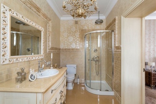Большие Ванные Комнаты Дизайн Фото В Доме